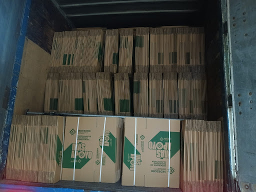 Logistics supplies boxes